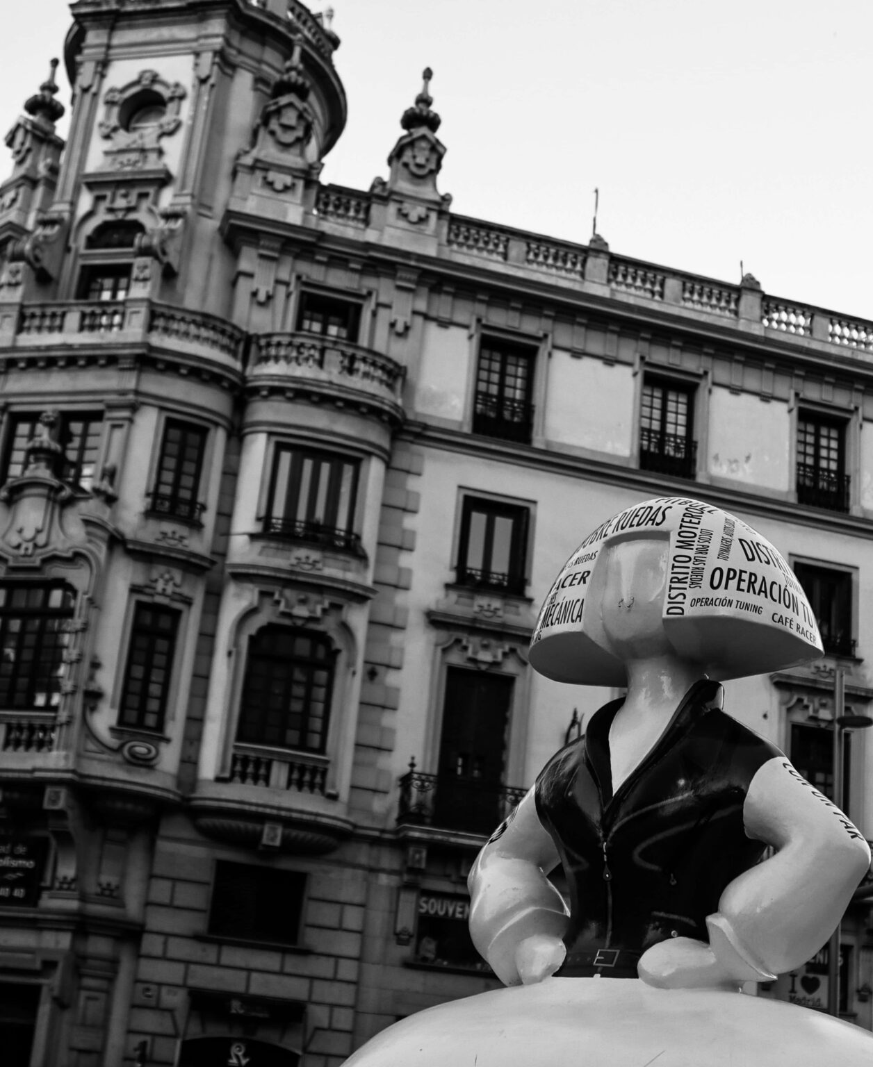 escultura de una menina