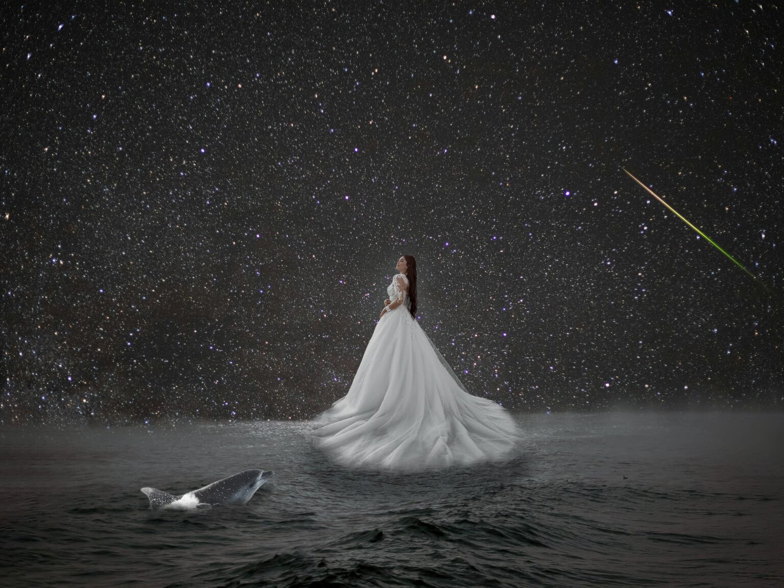 imagen de novia publicitaria