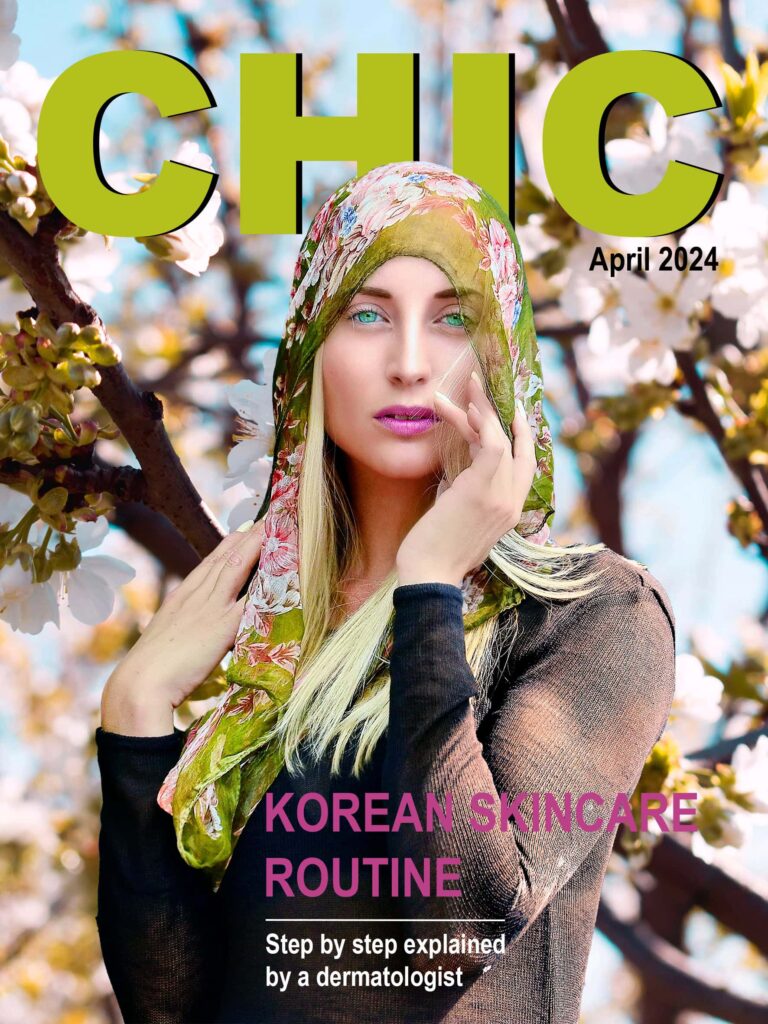 portada de revista de moda